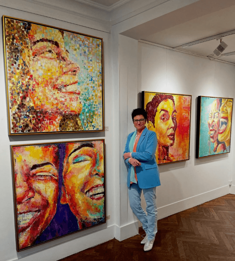 Bestil dit eget portræt - Dina Bergstrøm Art